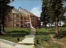 Pavilion Baile Baltaresti Romania vintage postcard c370