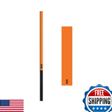 Bohning 7" Solid Arrow Wraps, X-Small, Neon Orange, Premium Water-Resistant