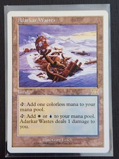 Adarkar Wastes [Classic MTG Core Set 6th Edition] Regular NM - Actual Picture