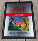 Centipede Atari 2600 1982 Silver Label Model 2676 - Clean Authentic Game Tested