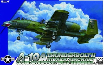 Great Wall Hobby 1/72 A-10A Thunderbolt II L7216