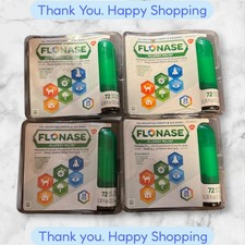 LOT OF 4 Flonase Allergy Relief 72 72 72 72 288 SPRAYS NEW SHIPPING