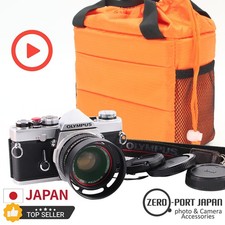 w/ Strap N MINT Olympus OM-1 35mm SLR Film Camera 50mm f1.8 Lens From JAPAN