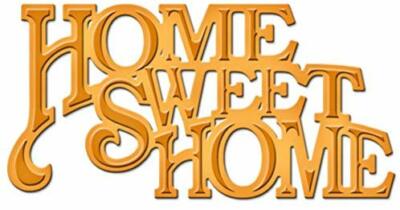 Home sweet Home - Stanzschablone von Spellbinders (S2-086)