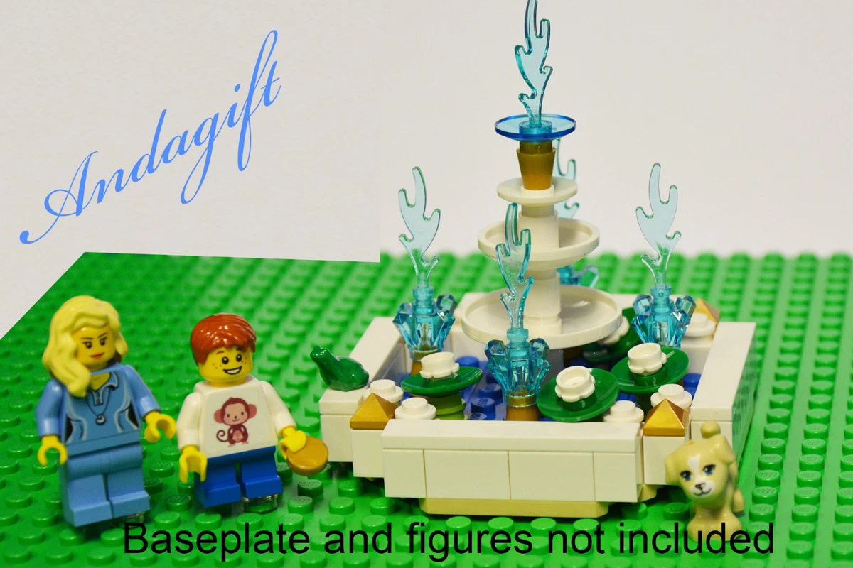 LEGO pieces FOUNTAIN NEW town modular park frog | eBay