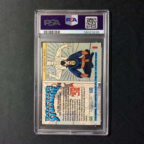 1993 Marvel Masterpieces #8 Doctor Strange PSA 9 MINT! - Picture 2 of 3