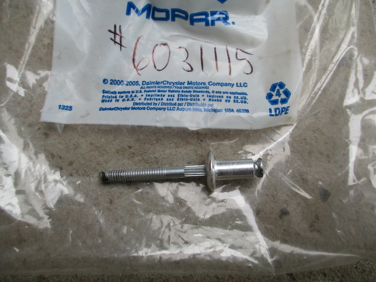 MoPar Door Panel Rivet - NOS - Various Models - P/N 6031115 | eBay