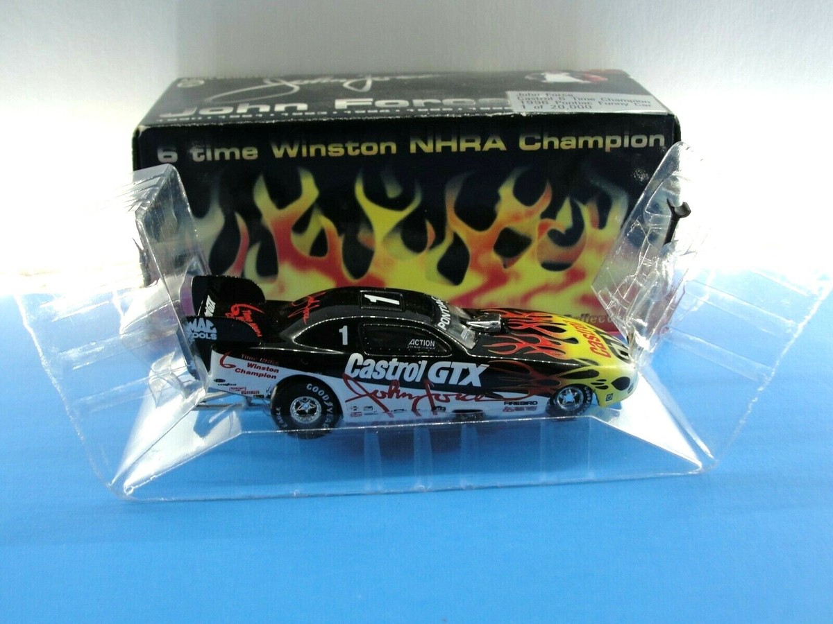 Action 1/64 John Force 1996 Pontiac Castrol GTX NHRA Funny Car in