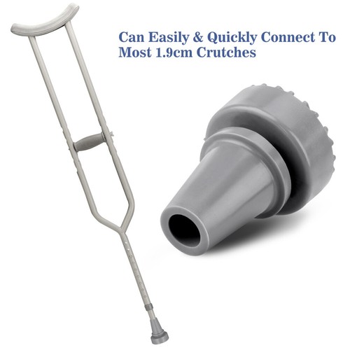 Inner Diameter Rubber Head Crutch Accessories Antislip Tips Walking Stick Feet - Bild 6 von 7