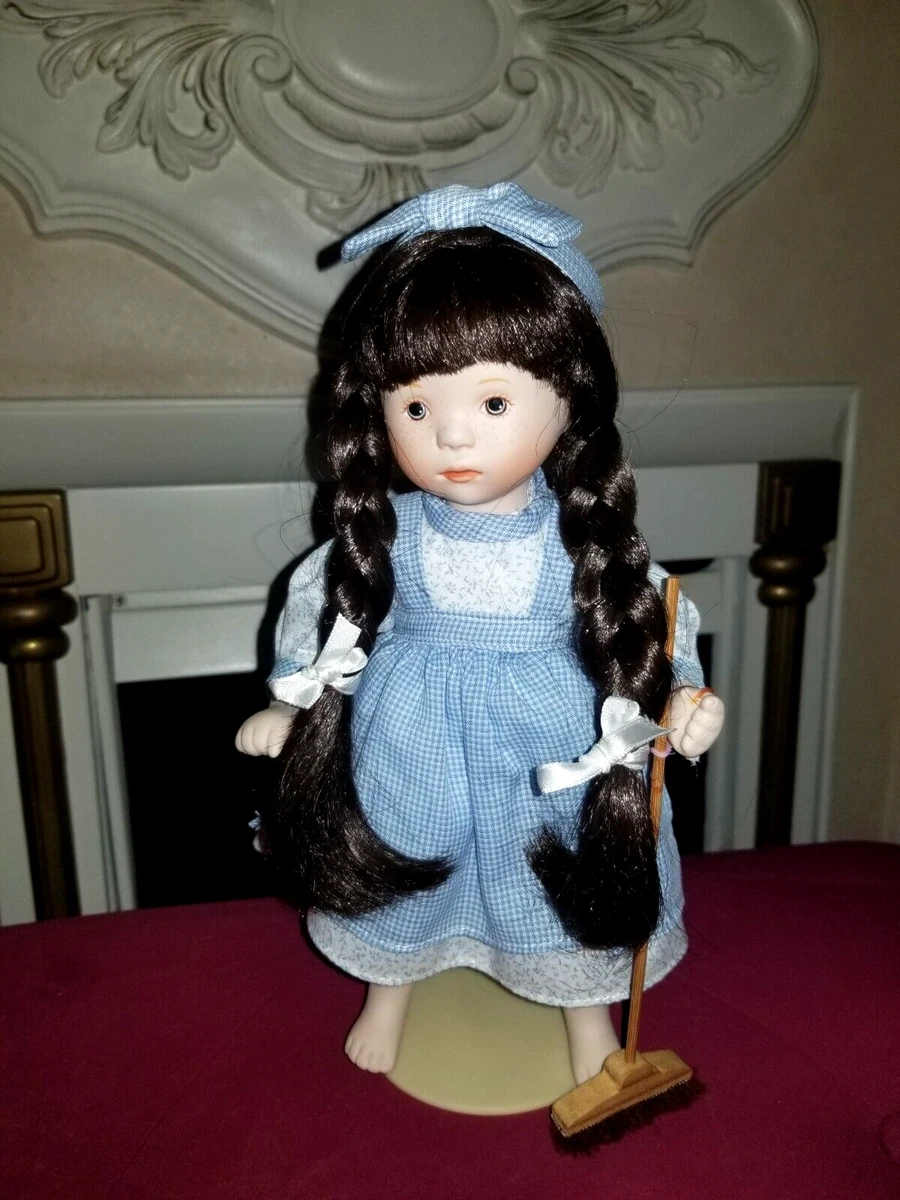 "Ute/Samstag" von Sylvia Natterer, Franklin Mint Heirloom Doll, Zertifikat !