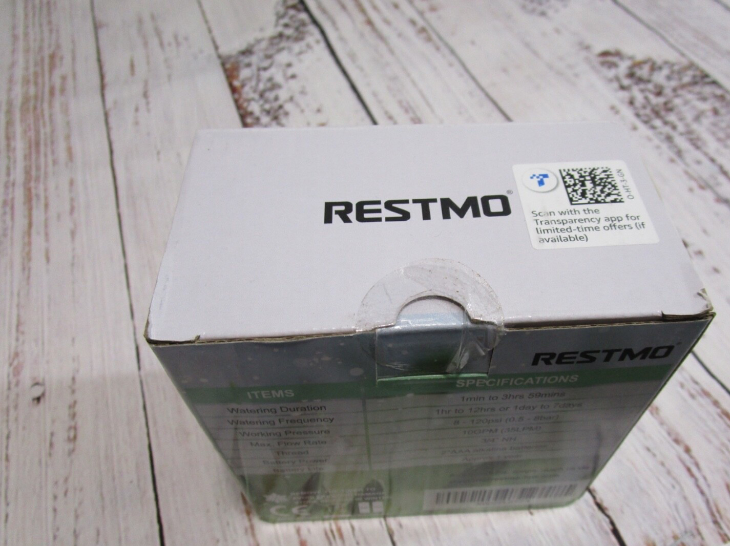 RESTMO Mini Digital Water Timer 3/4" NH Model 0-HT-3 New In Box