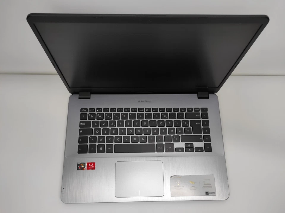 NOTEBOOK ASUS X505Z AMD RYZEN 3 2200U 12GB RAM 256GB SSD WIFI WEBCAM - Immagine 3 di 4