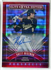 2015 Elite Extra Edition Rhett Wiseman AUTO AUTOGRAPH RC WASHINGTON NATIONALS