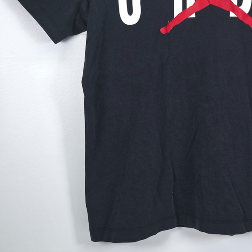Camiseta Nike Air Jordan Mega Estampada Texturizada Para Hombre XL Elastizada Jumpman Spellout - Imagen 9 de 14