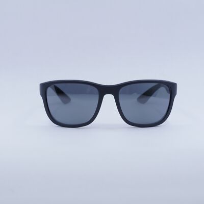 PRADA プラダ SPS01U UFK-5L0 マットグレー サングラス PRADA SPORT PS01US UFK5L0 Grey Rubber/Grey Mirror Black 59mm 59-19