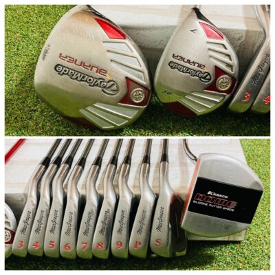 Taylormade BURNER Mens Golf set 12 Golf Club Set with Cart Taylormade BURNER Mens Golf set 12 Golf Club Set with Cart