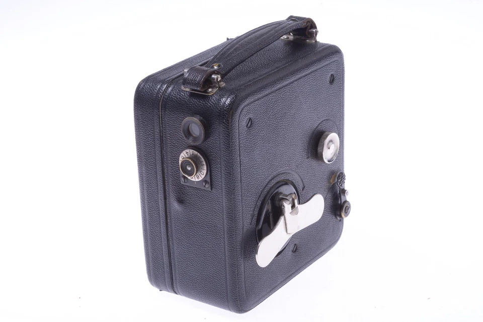 ✅ CÁMARA DE MOTO PATHE MODELO TEMPRANO 9,5 MM CÁMARA DE PELÍCULA LENTE ROUSSEL 20 MM 3,5 KYNOR Foto 3 de 4