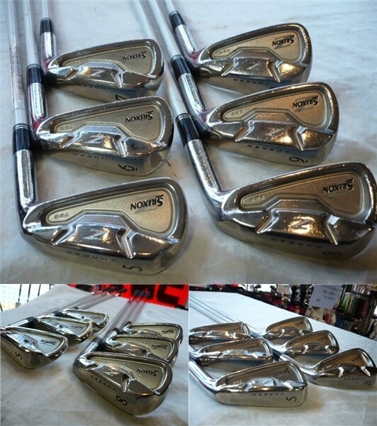スリクソン　Z725 【美品】7本セット 5〜P、A ZX（スリクソン） SRIXON ZXi7 IRON アイアン6本set(5I-PW)[5P