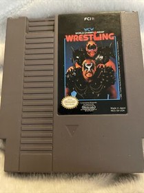 WCW World Championship Wrestling (Nintendo Entertainment System, 1990) NES EUC