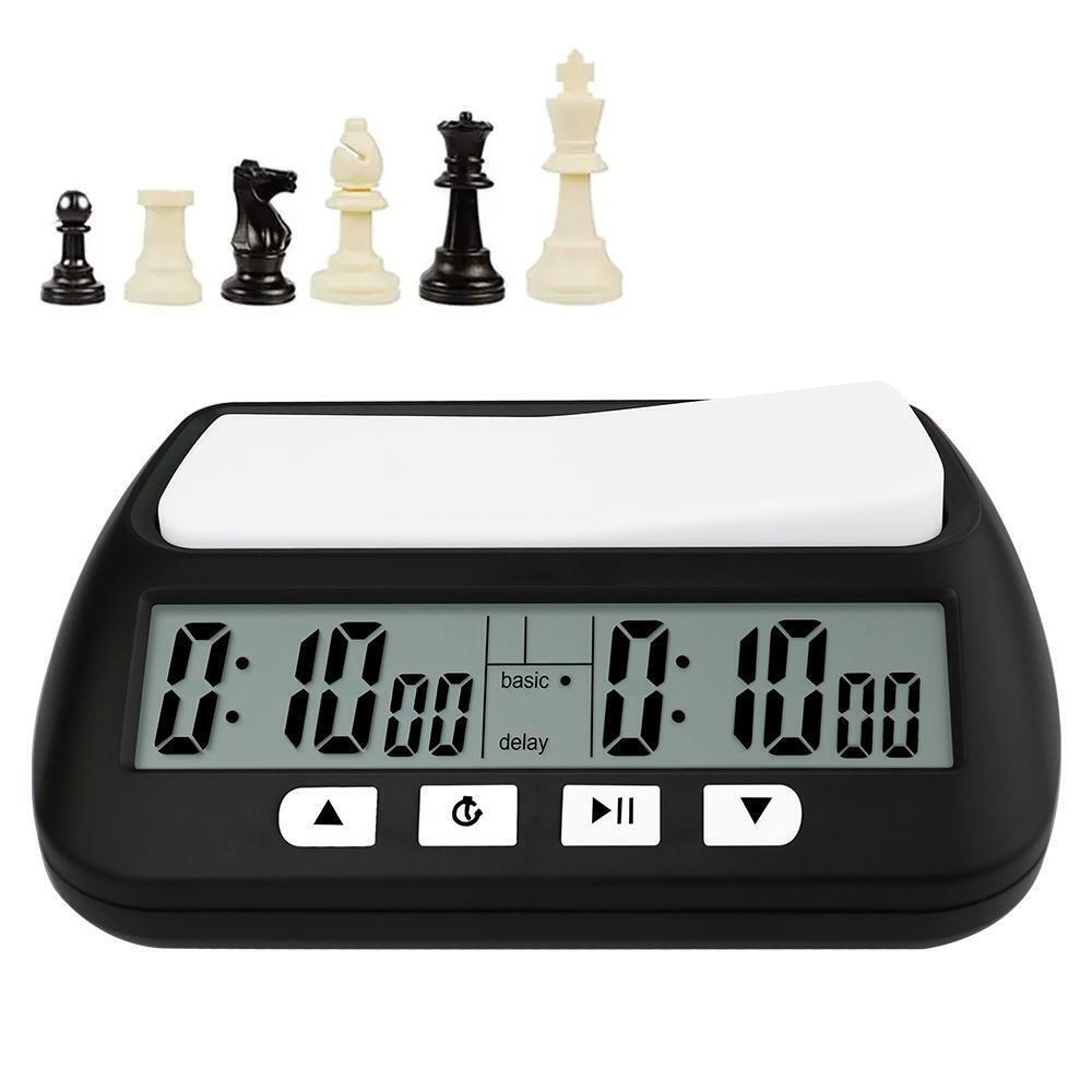 Chess Armory Digital Chess Clock Portable Timer with W Tournament