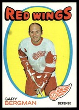 1971-72 Topps #119 Gary Bergman Detroit Red Wings NR-MINT SET BREAK!