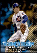 Greg Maddux 2022 Topps 5x7 Welcome to the Show Gold #WTTS-5 /10 Cubs