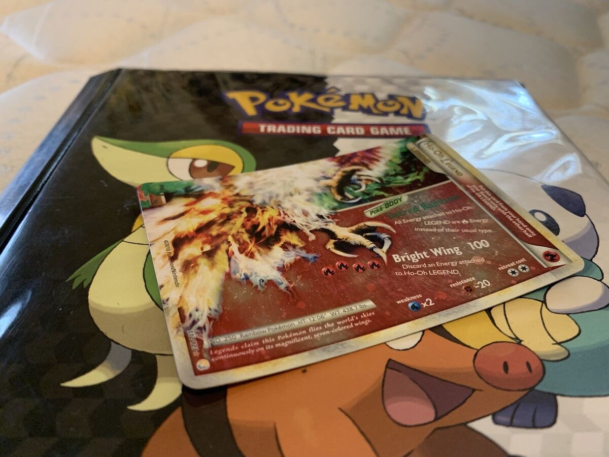 Ho-Oh Legend bottom Half Pokemon Card Ultra Rare Holo 112 Ho-Oh Legend bottom Half Pokemon Card Ultra Rare Holo 112