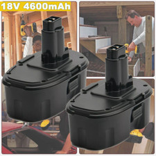 2x Batterie 18V Ni-MH pour Dewalt DC9096 DE9095 DE9096 DE9098 DW9096 4600mAh