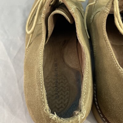BANANA REPUBLIC Suede Leather Wingtip Dress Shoes Mens 10.5  display picture 2
