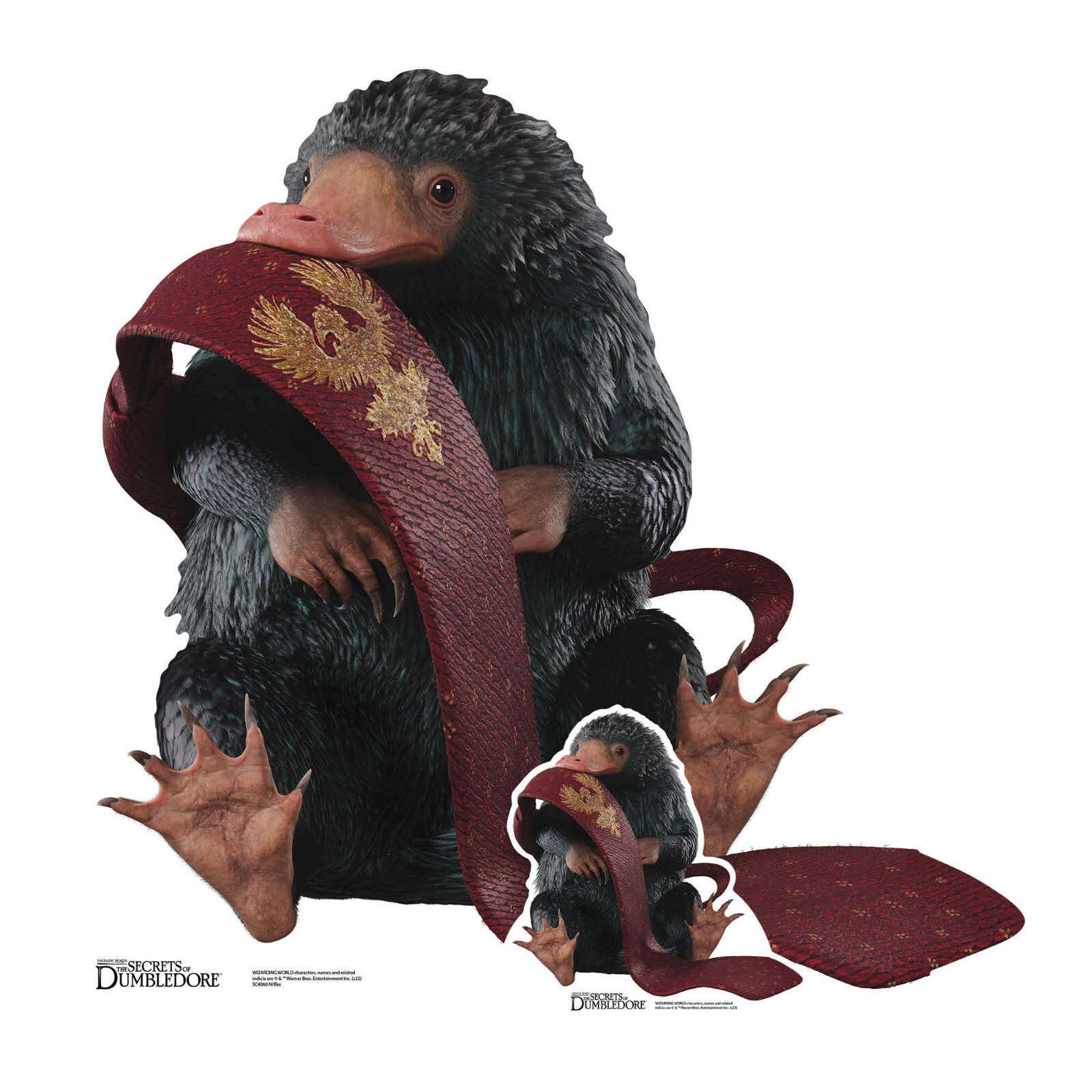 Niffler The Secrets of Dumbledore Cardboard Cutout Fantastic Beasts