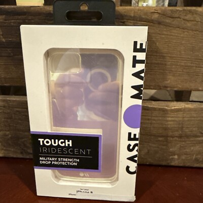 Case-Mate Touch Iridescent Case For Apple Iphone 8 - Purple/Clear