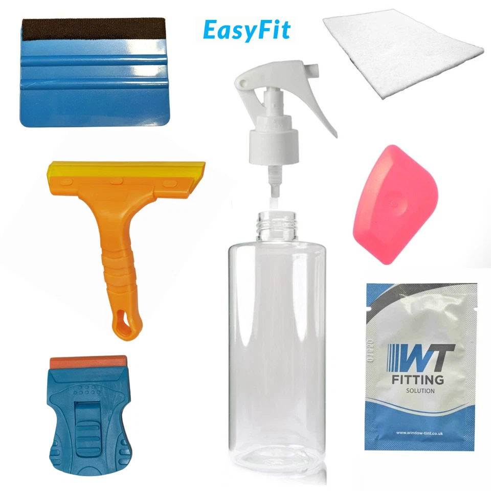 EasyFit Static Pre Cut Tint & Tools For Peugeot Expert Van Tailgate 18+ 5% Limo - Image 2 of 4