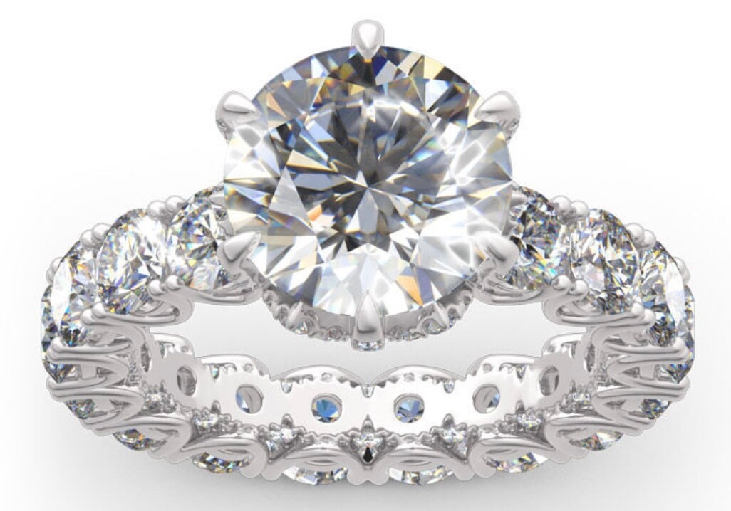 Sterling Silver Chunky Bling Ring - image 4