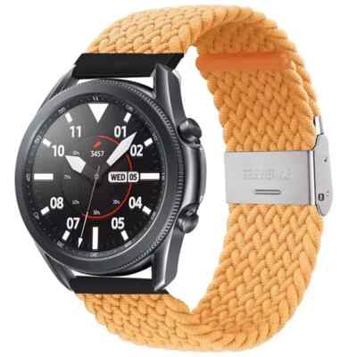 Für Samsung Galaxy Watch 7 6 5 4 3 Classic 2 Armband 20mm 22mm Nylon Geflochten
