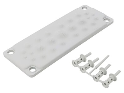 MBA1C25L11 Multilochöffnungen grau Anz.Öffn: 25 -40-100°C IP65 MOREK