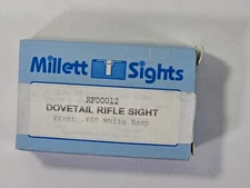 Millett Sights Dovetail Sight - Front - .400 White Ramp - RF00012