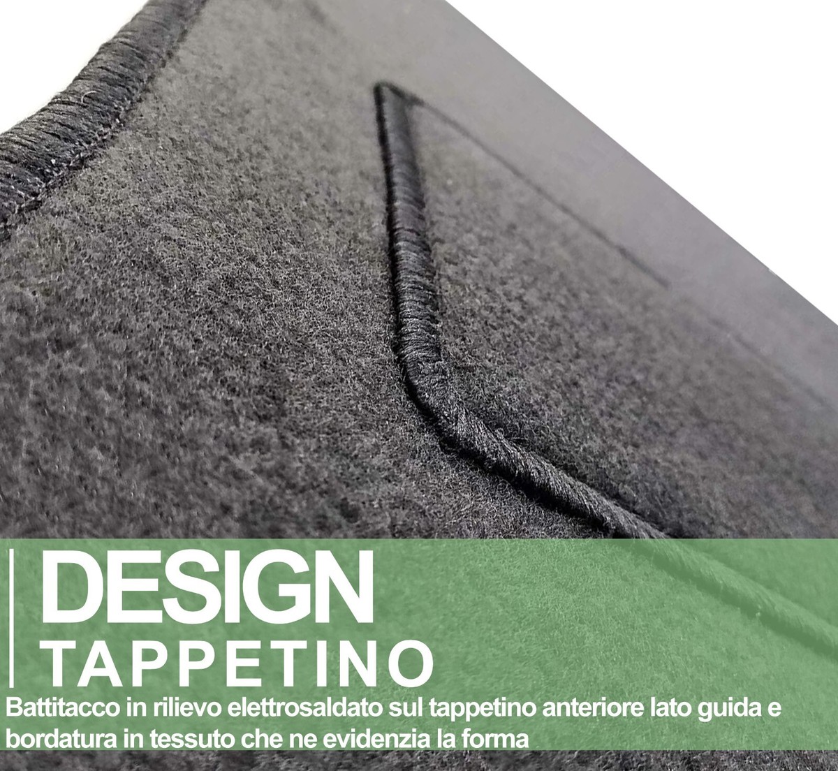 Rebeca Shop® Tappetini Auto Compatibili per 107 dal 2005 al 2014 | Tappeti Sagomati | In Moquette Nera | Logo Ricamato Battitacco e Clip Di Fissaggio ( Compatibili 107 dal 2005 al 2014