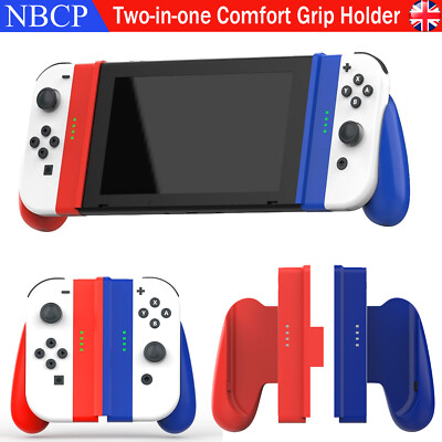 Two-in-one Grip Comfort Controller Holder Extend Controller For Switch Joy Con