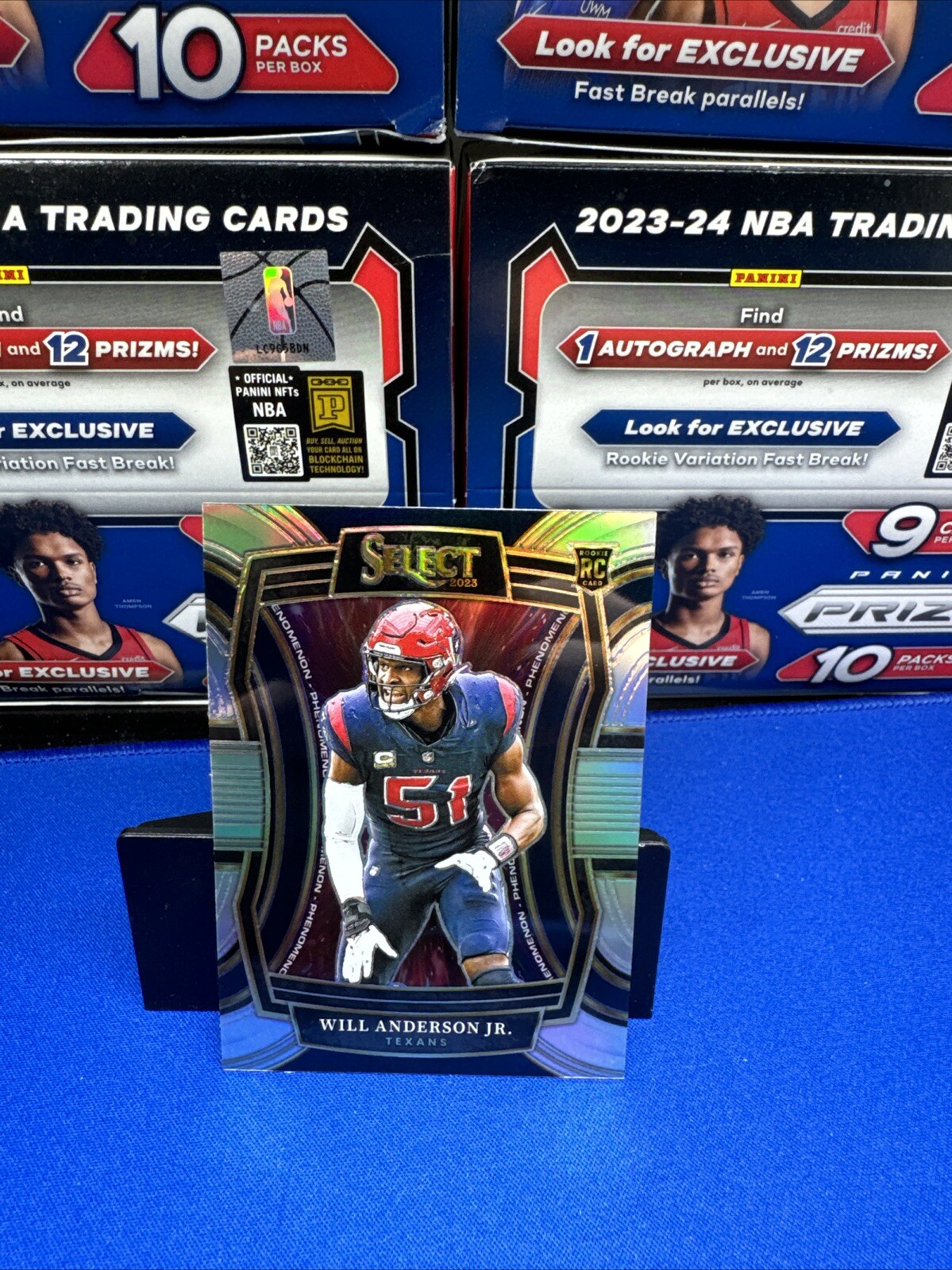 WILL ANDERSON JR. 2023 SELECT PHENOMENON FOOTBALL SILVER ROOKIE RC #PHWAN