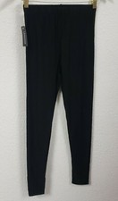 Women's Leggings Soft Slim, Black, One Size