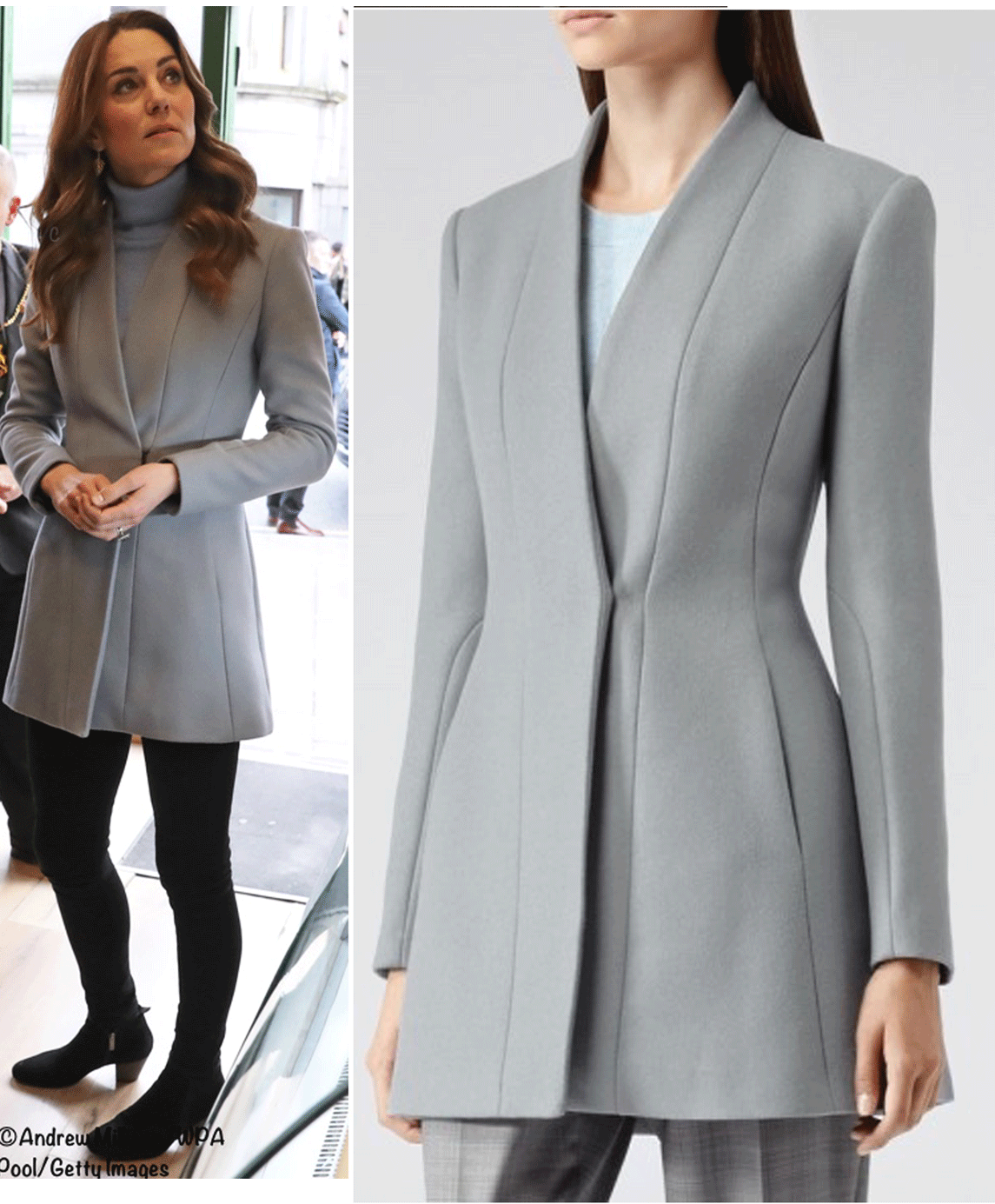 fit and flare coat dress