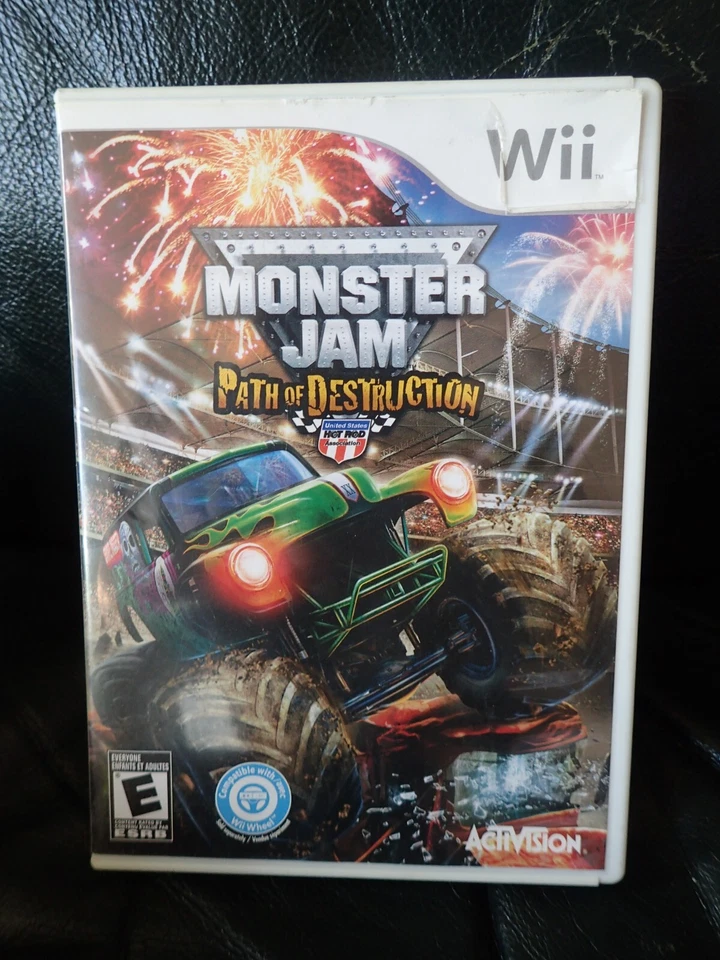 Monster Jam Path of Destruction (Nintendo Wii) Complete, tested - Image 2 of 3