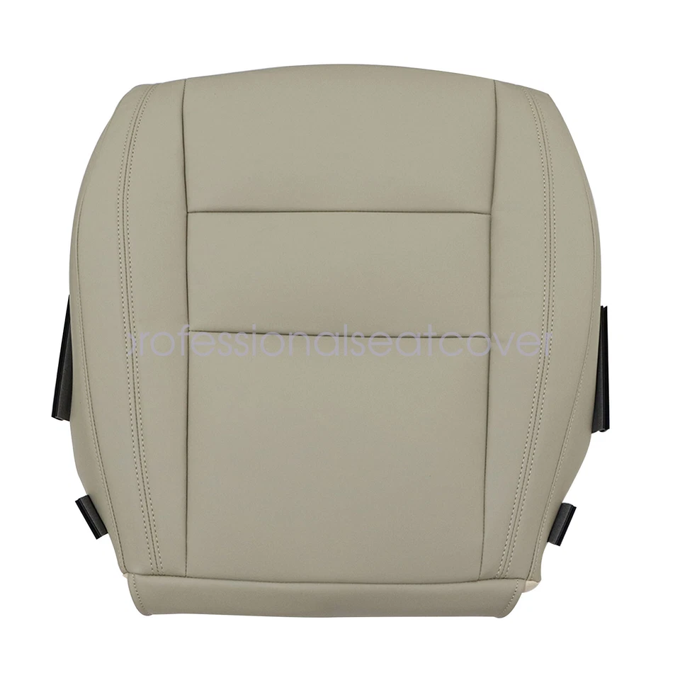 Cubierta de asiento inferior de cuero de repuesto para conductor Jeep Grand Cherokee 2011-2021 Foto 2 de 4