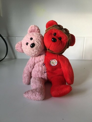 hand sewn OOAK plush bear beanie baby 
