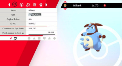 Pokemon Schwert & Schild Shiny Miltank 6IV Max EVs