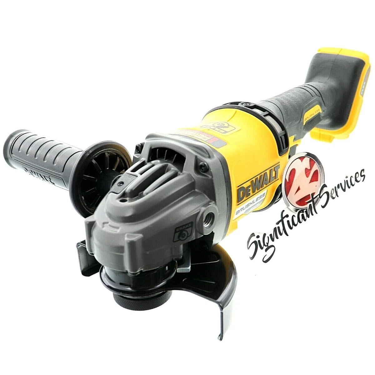 overlap øst Geometri DeWALT DCG418B FLEXVOLT 60V 4 1/2&#034; 6&#034; Cordless Brushless Grinder  Kickback Brake 885911689908 | eBay