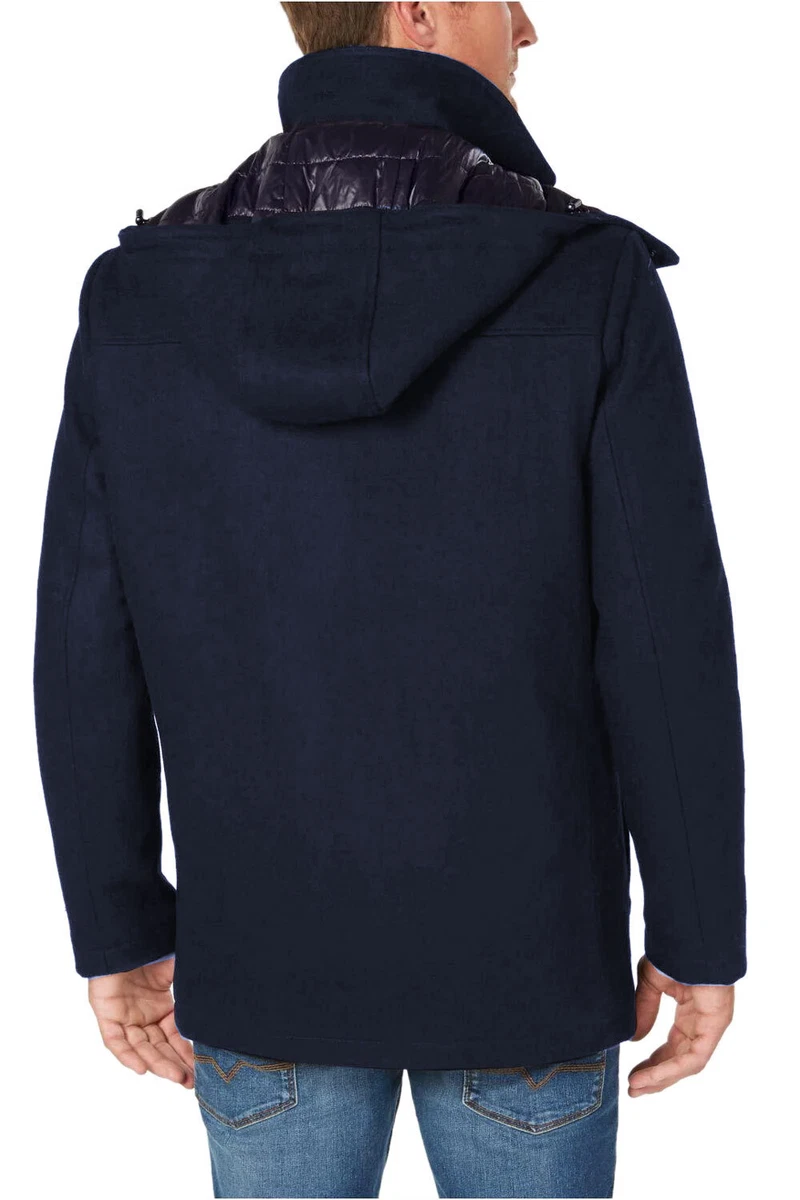 Calvin klein mens duffle best sale coat