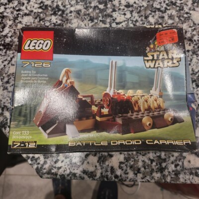 Lego Star Wars: Battle Droid Carrier (7126) Sealed Damaged Bo ...