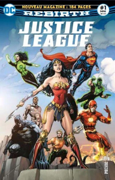 JUSTICE LEAGUE REBIRTH 1 BATMAN SUPERMAN FLASH URBAN DC COMICS 2017 (184 PAGES) - Photo 1/1