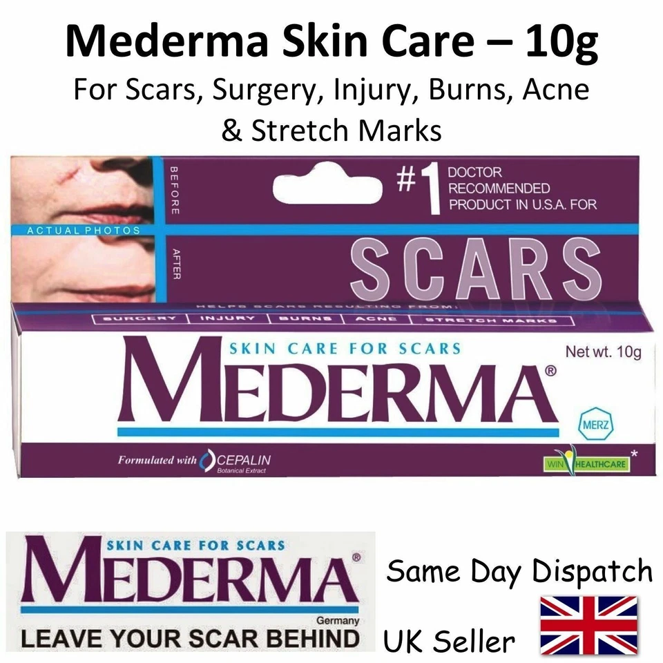 Mederma - Skin Care for Scars Reduce Surgery Acne Stretch Marks -10g